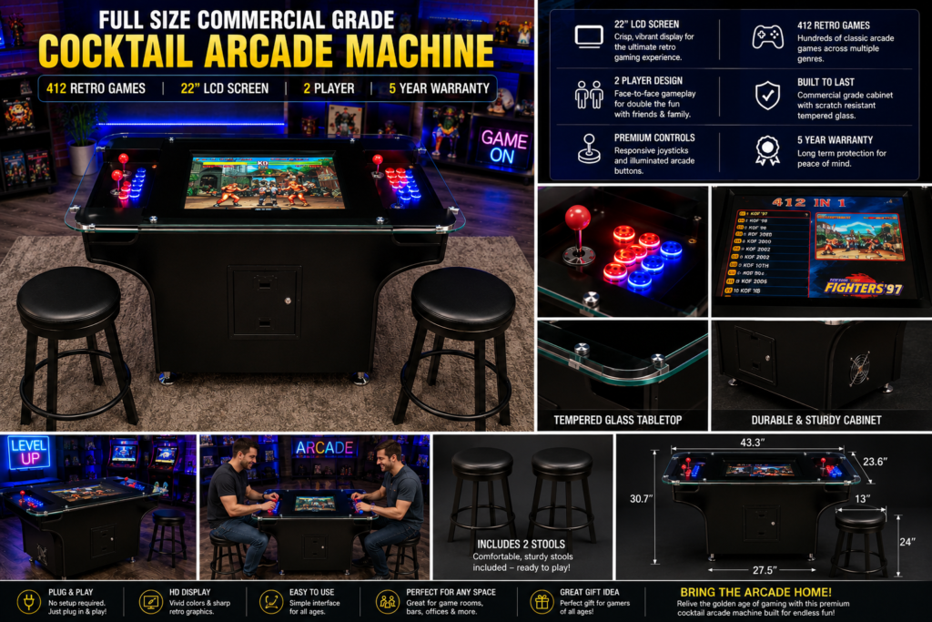 Best cocktail arcade machine